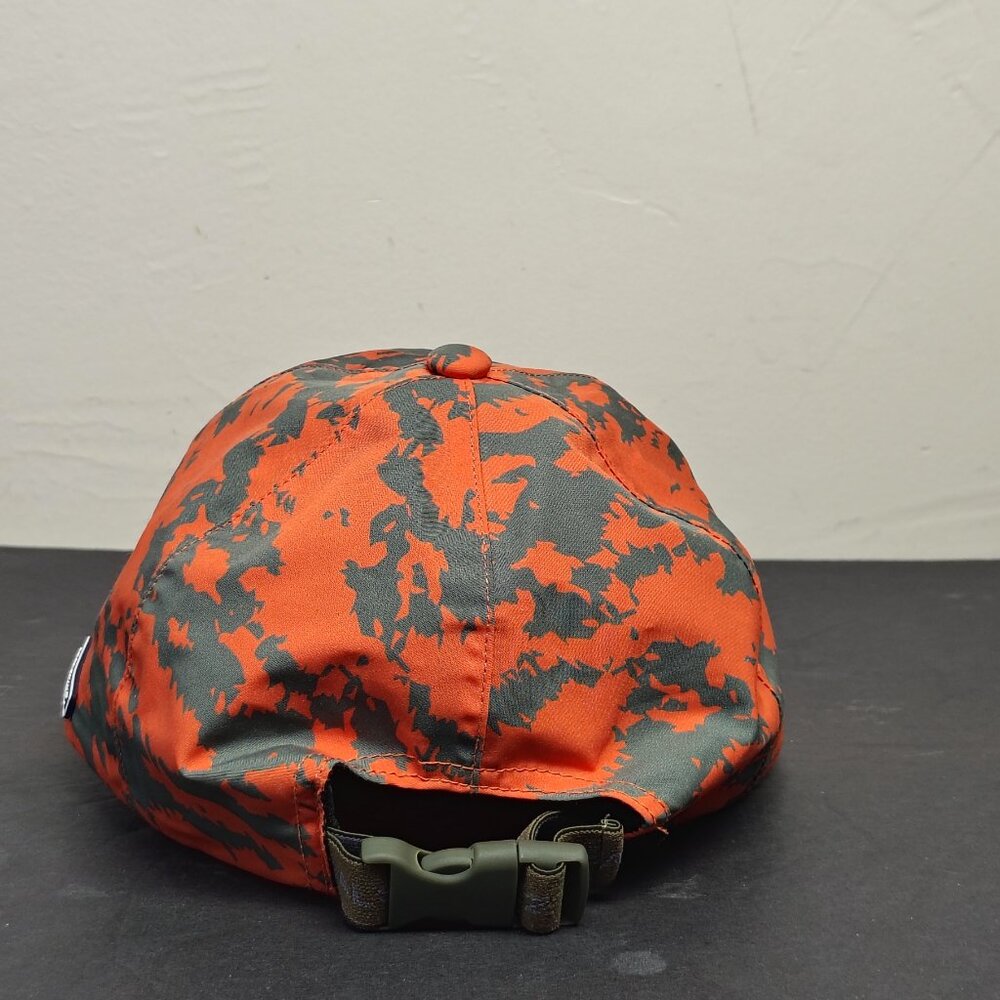 Sealskinz Rain Hat Cap Strap Back Orange Grey AOP Duck Panel Packable Hiking - Picture 3 of 13